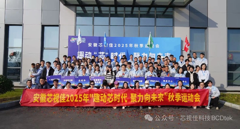 安徽芯視佳成功舉辦“趣味芯時代，聚力向未來”2025年秋季運動會